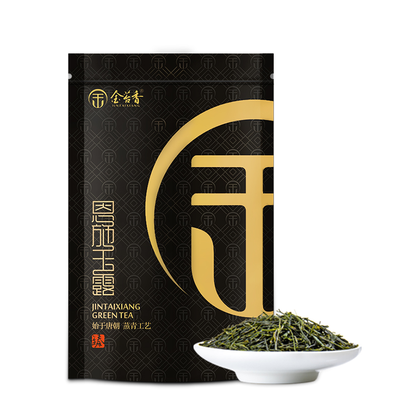 【茗茶优品】金苔香绿茶 蒸青工艺 恩施玉露-(袋装)100g