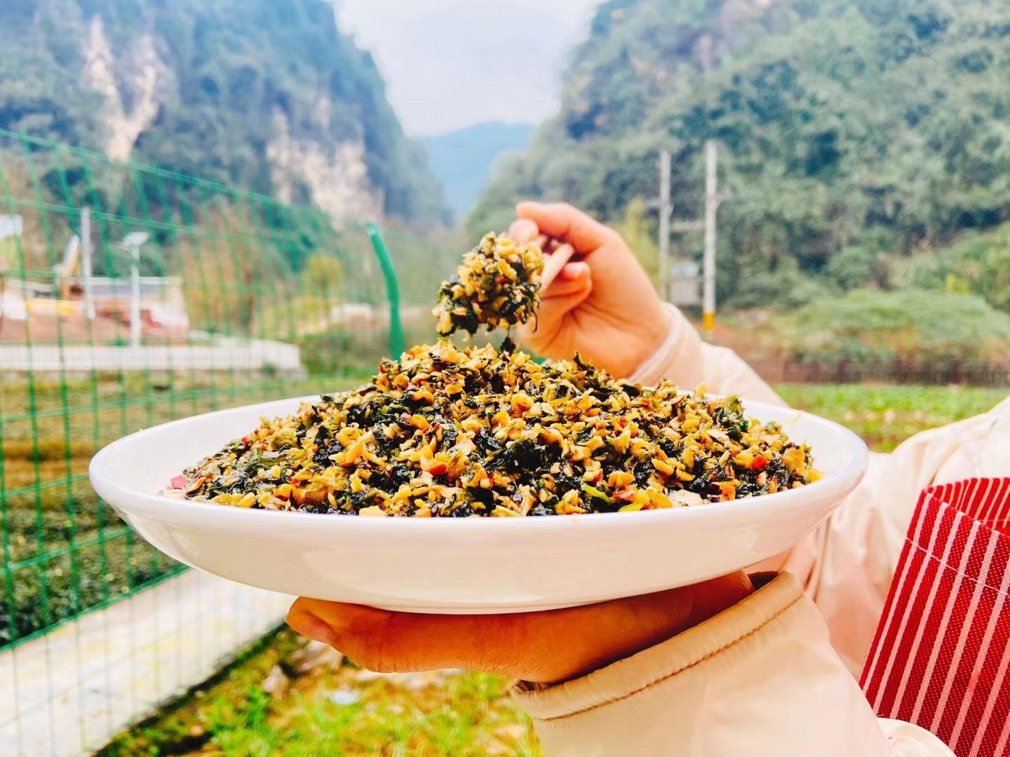 【特色风味】恩施硒都原产土家风味香辣腌菜下饭盐菜200g*2