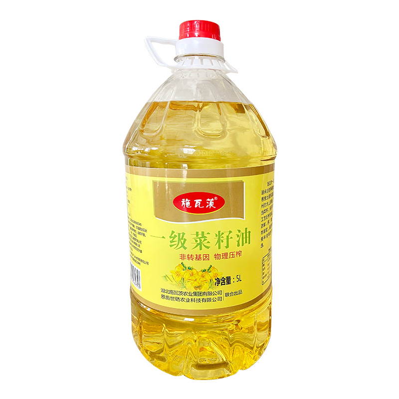 恩施市高山原产1级菜籽油5L